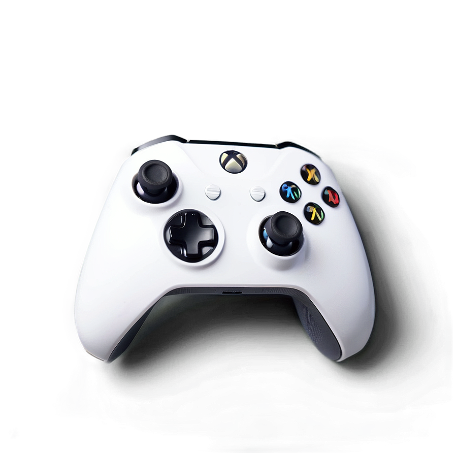 Sleek Xbox Controller White Png Nmy39 PNG