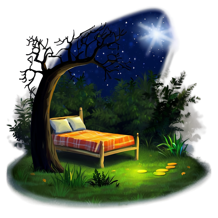 Sleep Under Stars Png 05232024 PNG