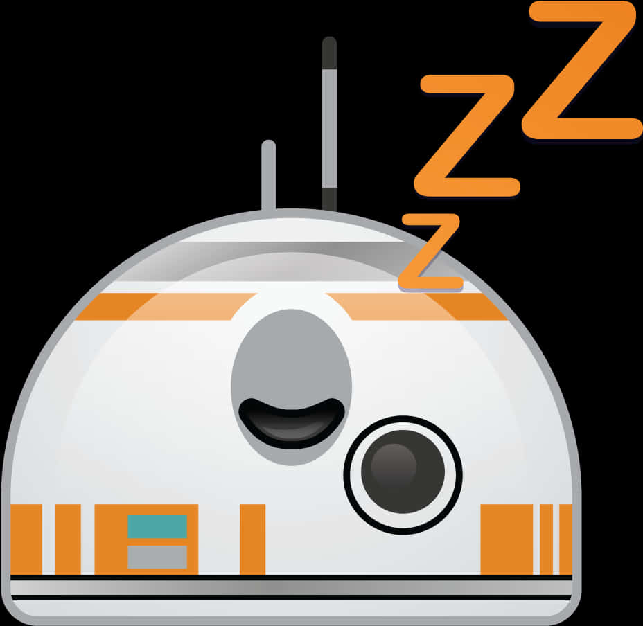 Sleeping B B8 Droid Star Wars PNG