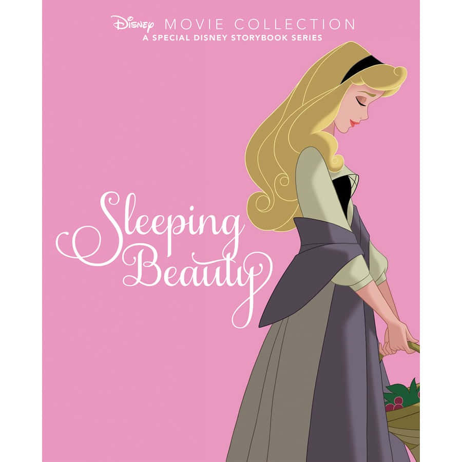 Sleeping Beauty Laying Peacefully in the Enchanted Forest Wallpaper