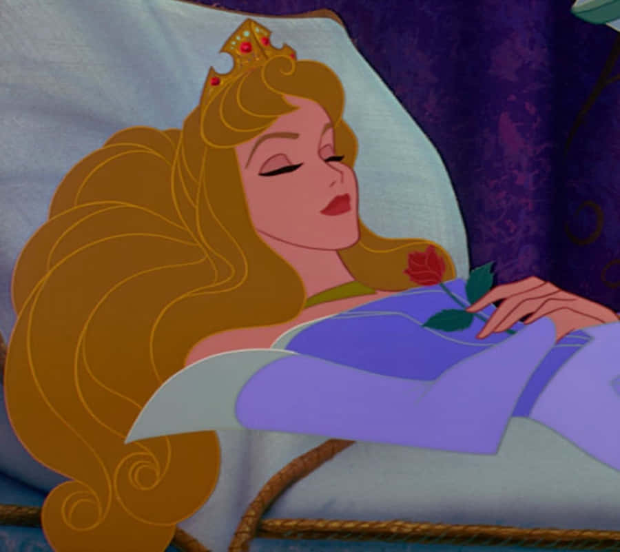 Sleeping Beauty dreaming of happily ever after