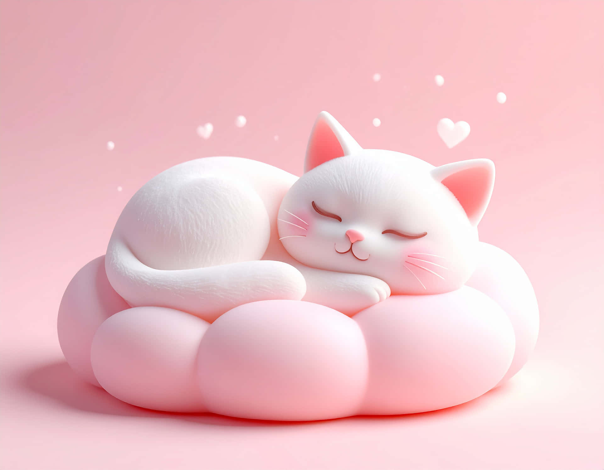 Sleeping Cat Wallpaper