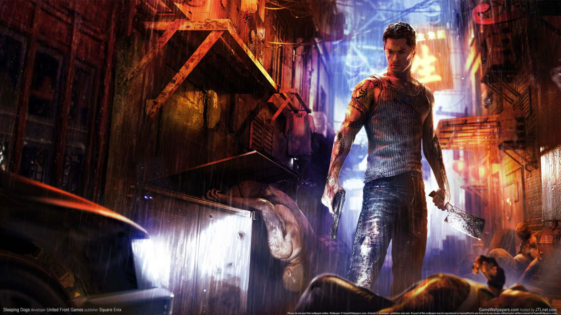 Take to the streets of Hong Kong as undercover cop Wei Shen in the award-winning game “Sleeping Dogs”.