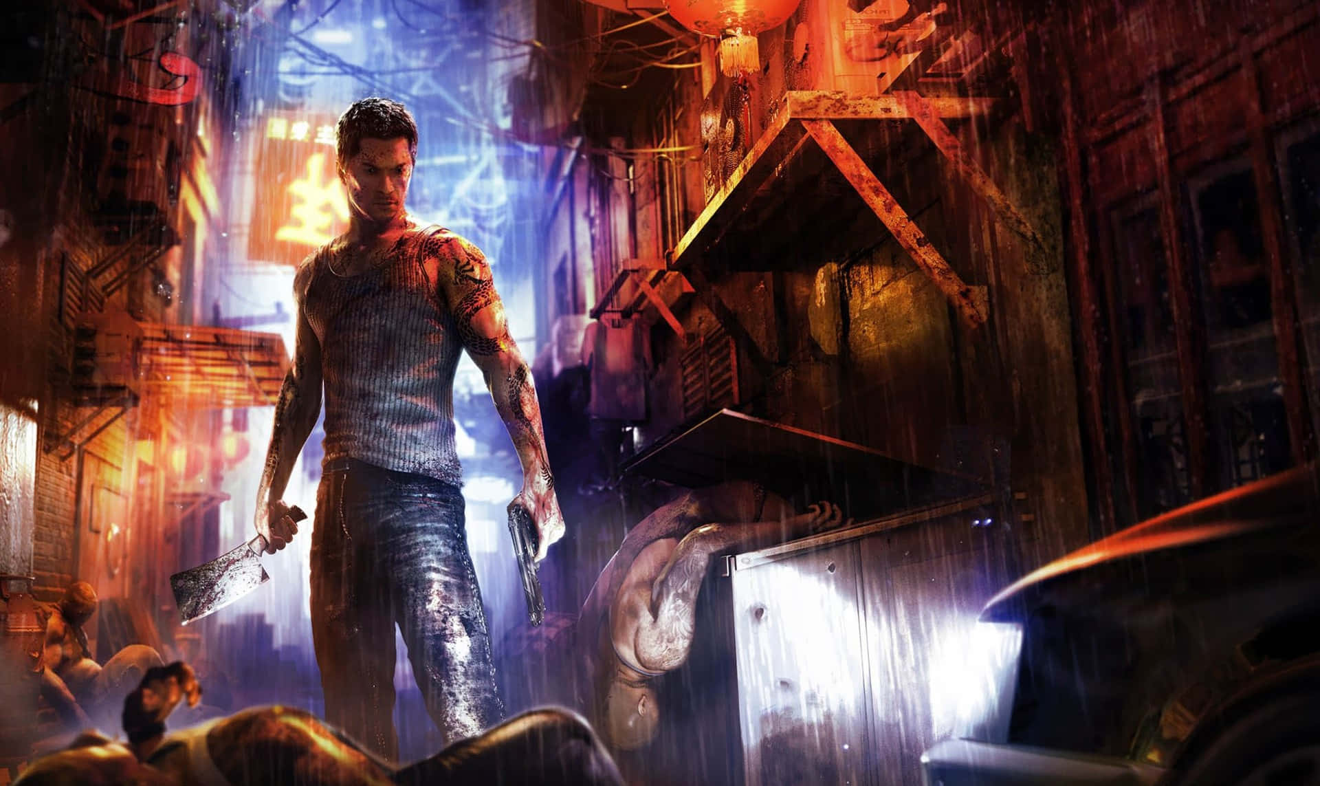 Explore the criminal underworld of Hong Kong in Sleeping Dogs