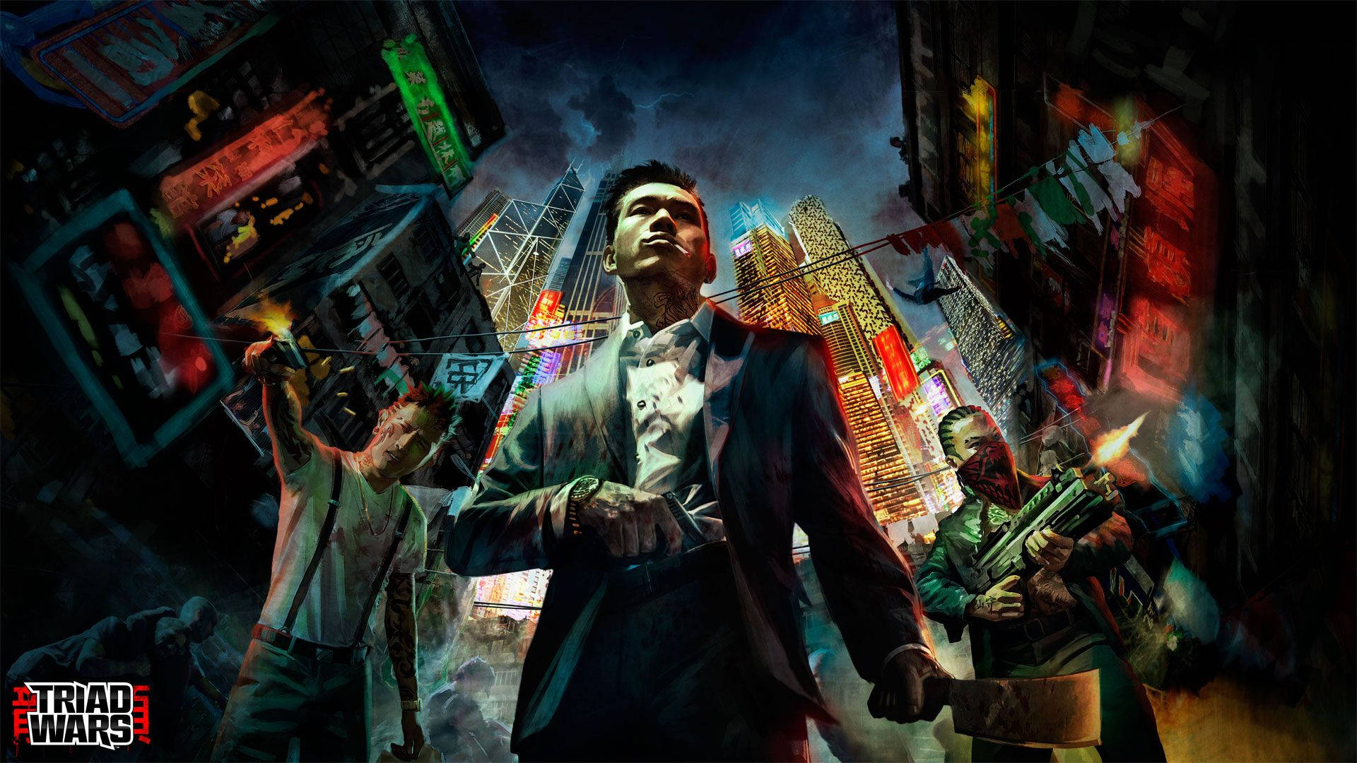 Step into an underground criminal world in Sleeping Dogs Wallpaper