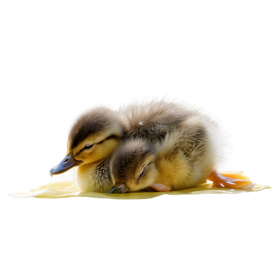 Sleeping Duckling Png Awt14 PNG