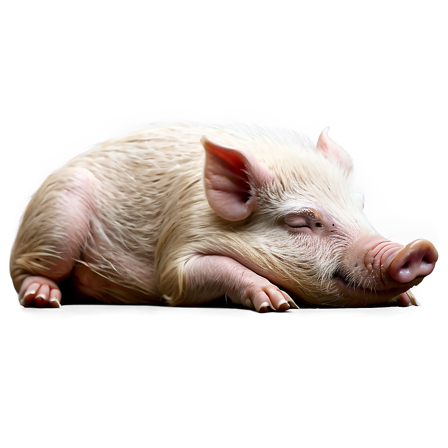 Sleeping Hog Png 79 PNG