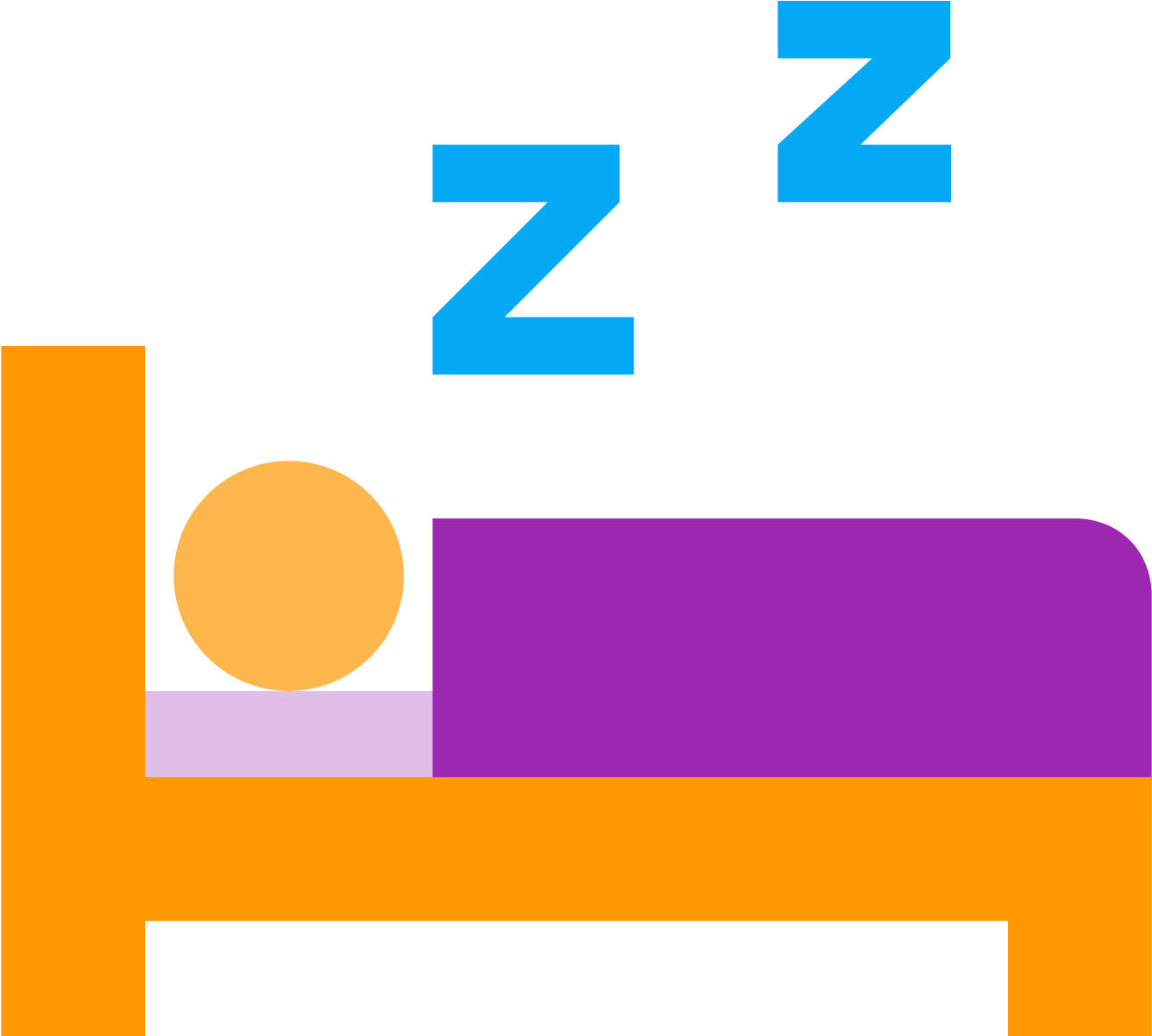 Sleeping Person Icon SVG