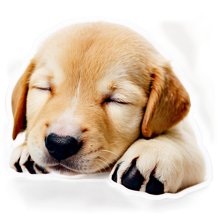 Sleeping Puppy Png 8 PNG