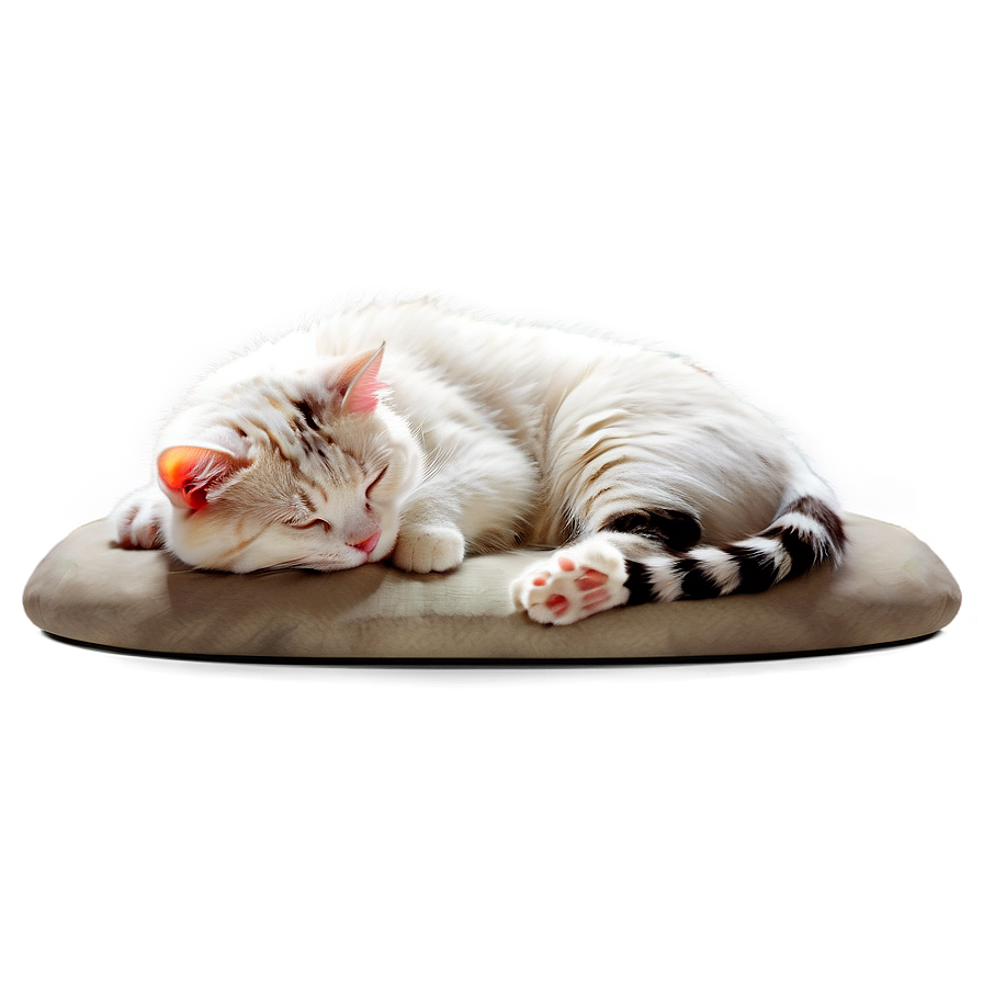 Sleepy Cat Cartoon Png 85 PNG