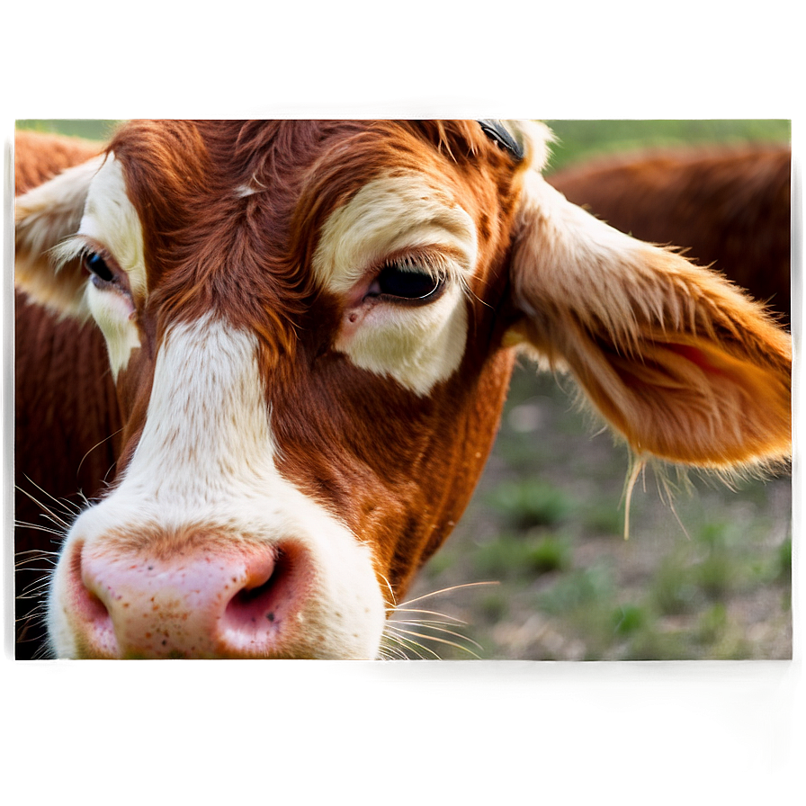 Sleepy Cow Face Png Lkt PNG