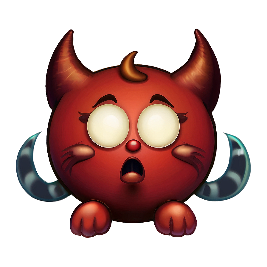 Download Sleepy Devil Emoji Png 05252024 | Wallpapers.com