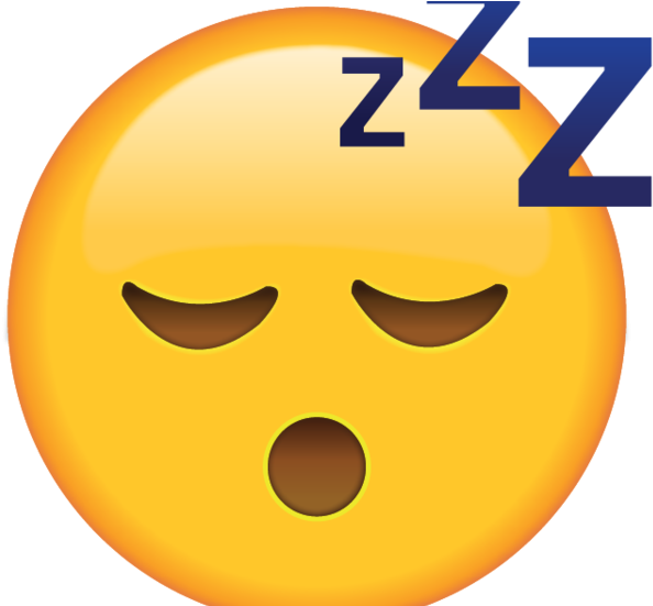 Sleepy Emoji Graphic PNG