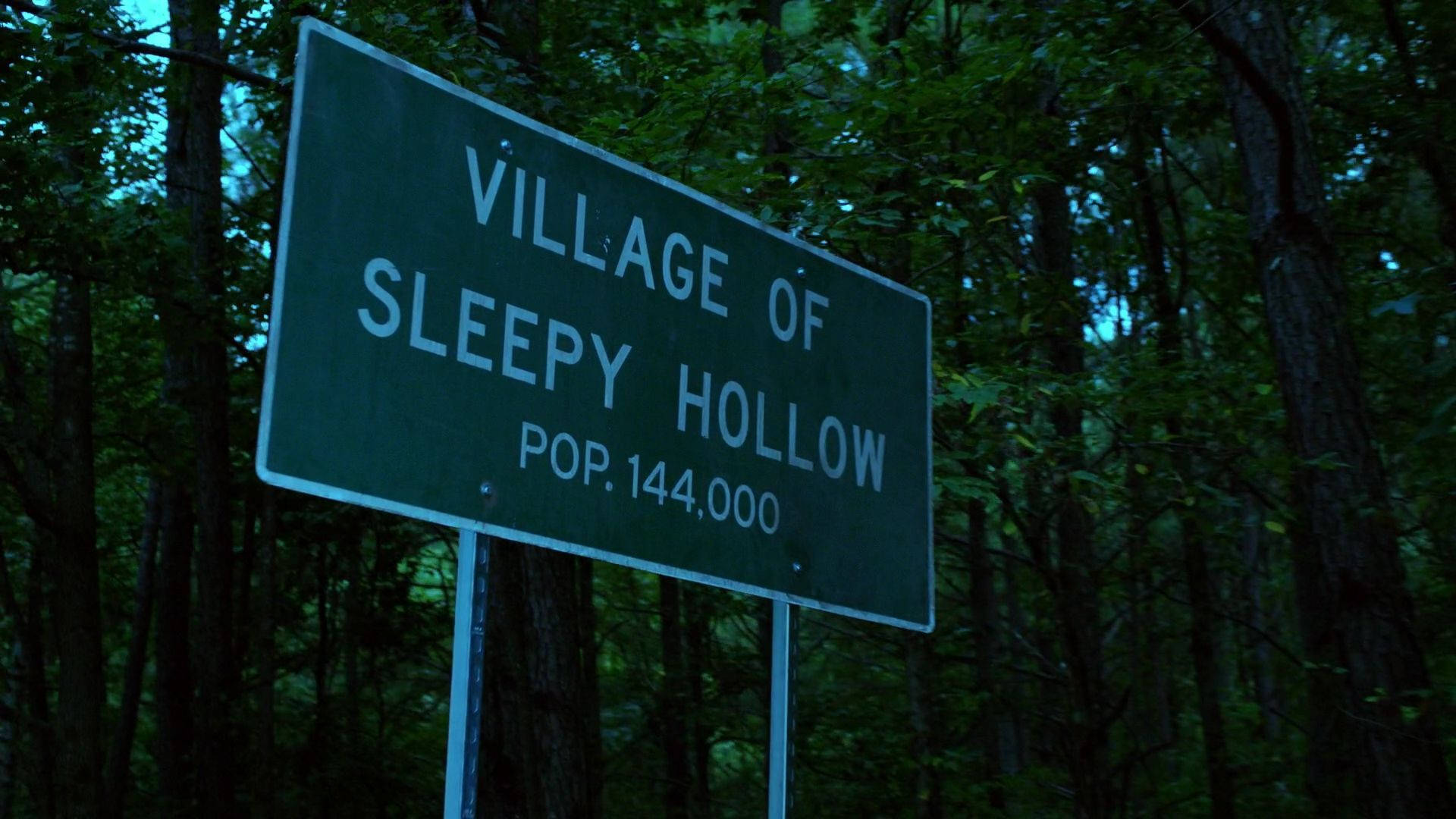 Pósterde Bienvenida A Sleepy Hollow Fondo de pantalla