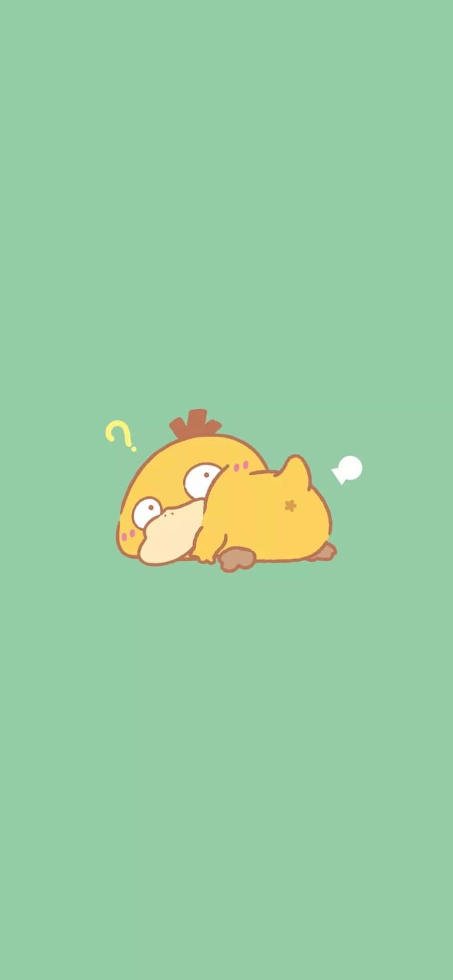 Sleepy Psyduck Pokemon Art Wallpaper