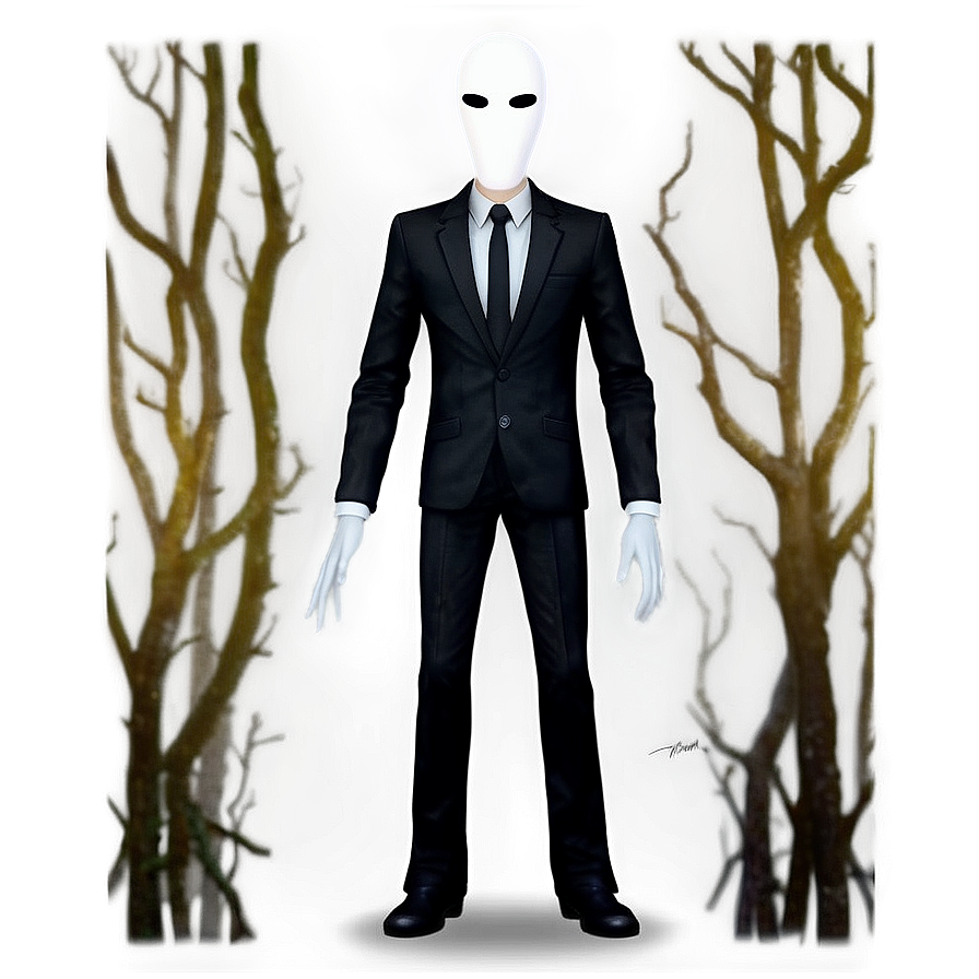 Download Slender Man Enigma Png 05252024 | Wallpapers.com