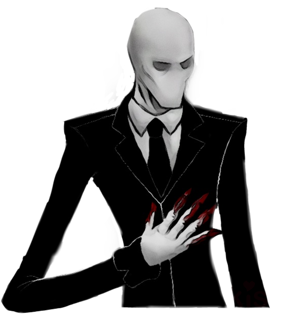 Slender_ Man_ Bloody_ Hands_ Illustration.png PNG