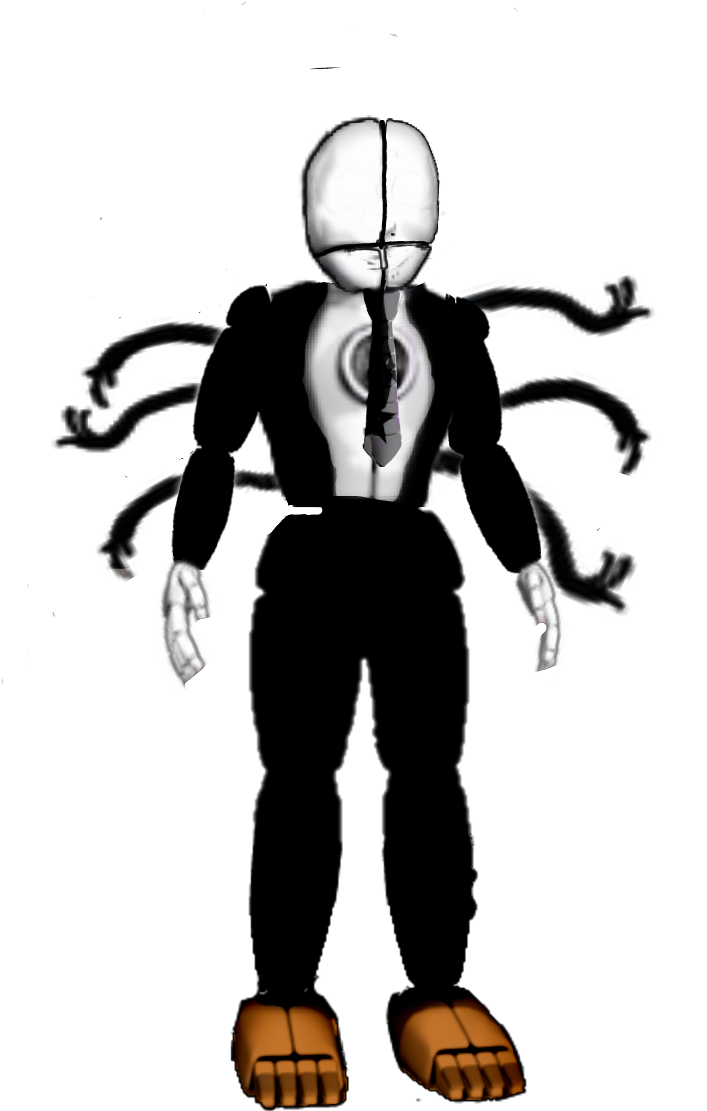 Slender_ Man_ Figure_with_ Tentacles.png PNG