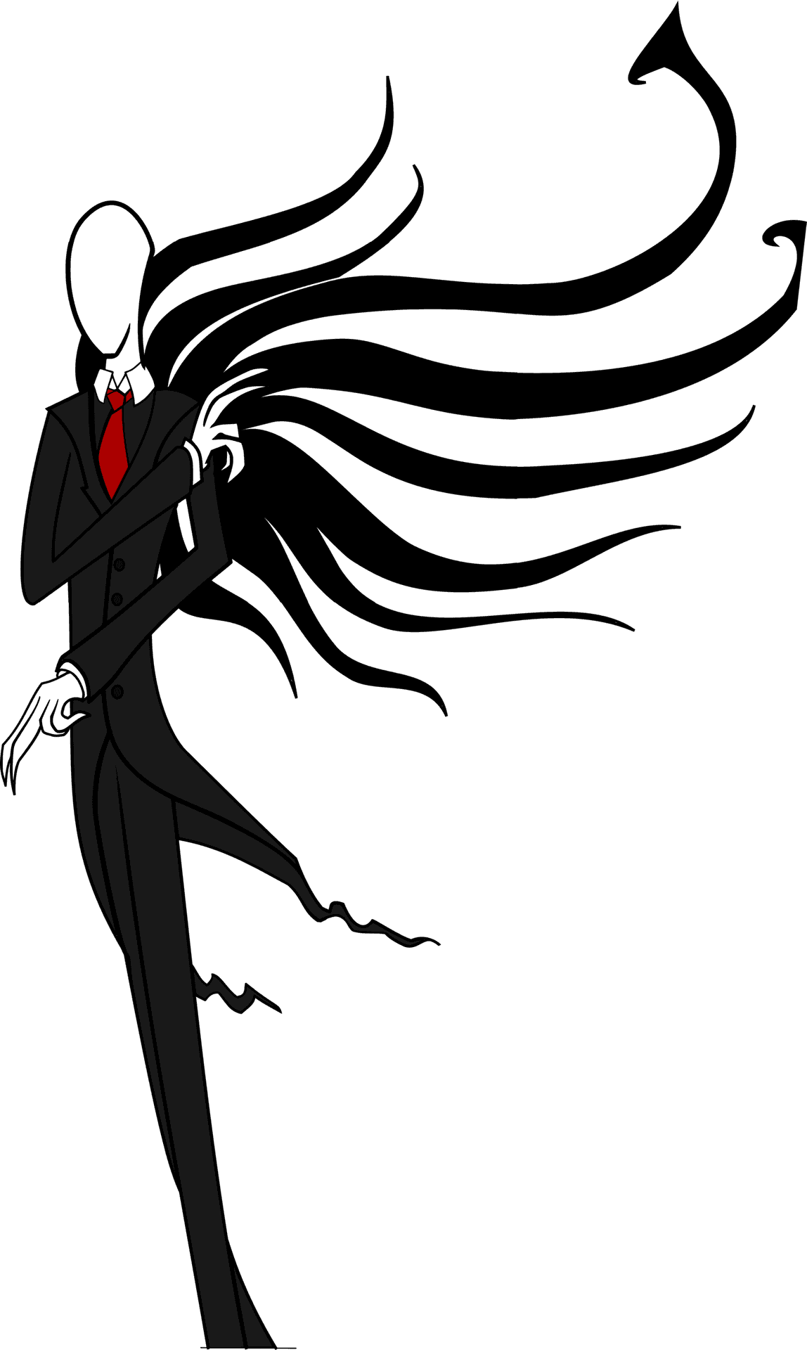 Slender_ Man_ Illustration.png PNG