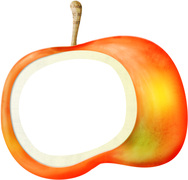 Sliced Apple Transparent Background PNG