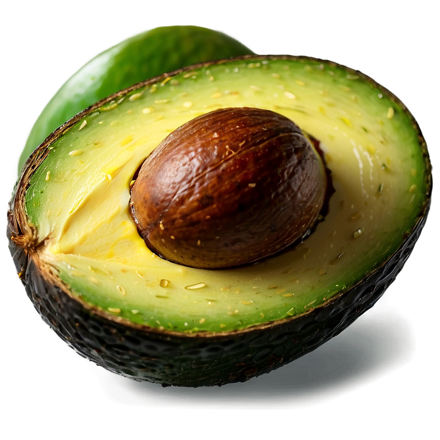 Sliced Avocado Top View Png 22 PNG