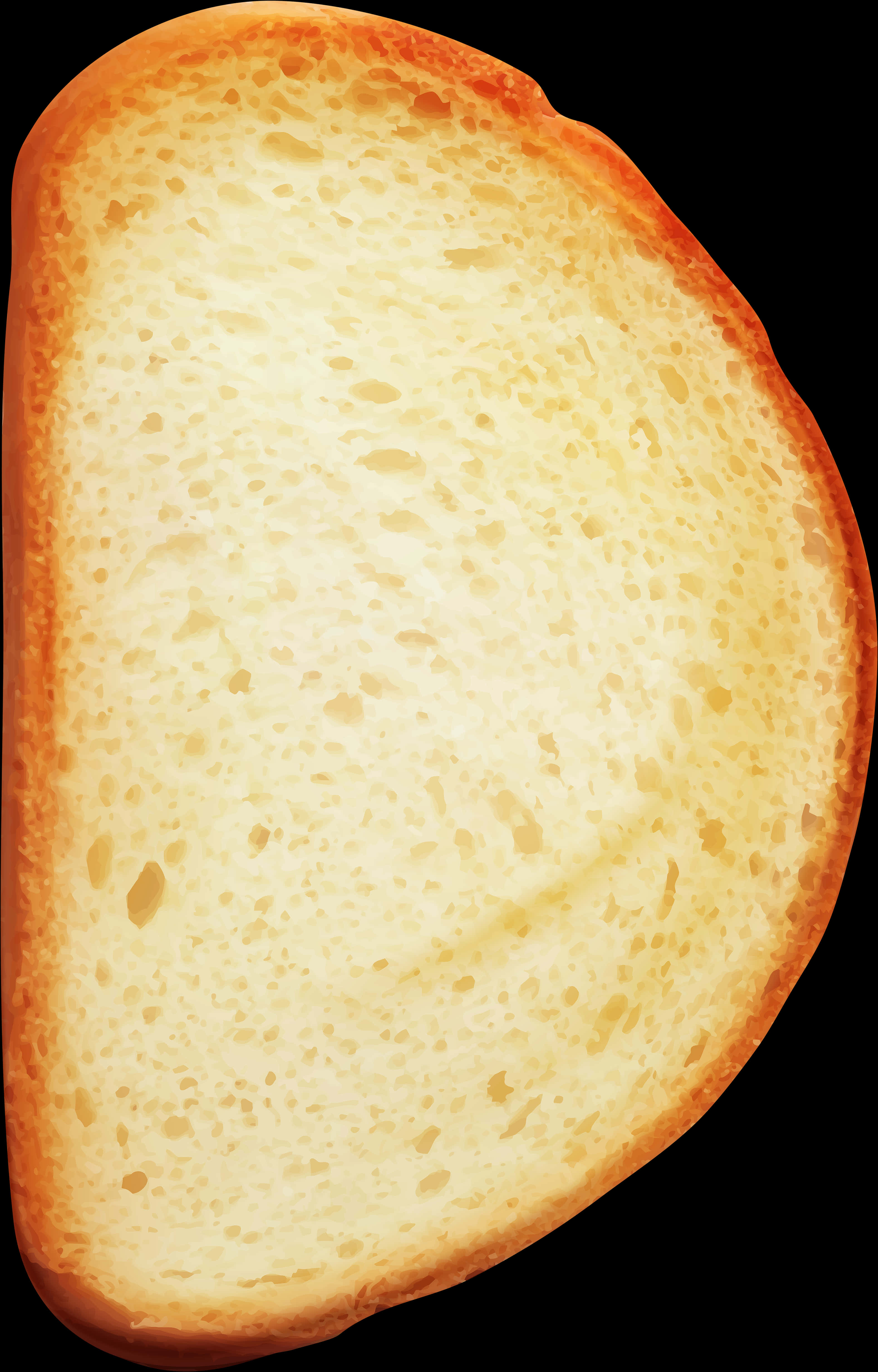 Sliced Bread Closeup PNG