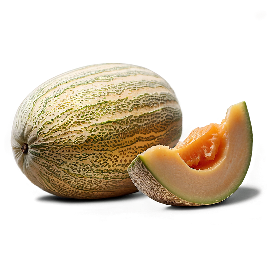 Sliced Cantaloupe Png Mum8 PNG