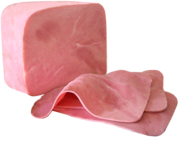 Sliced Deli Ham Block PNG