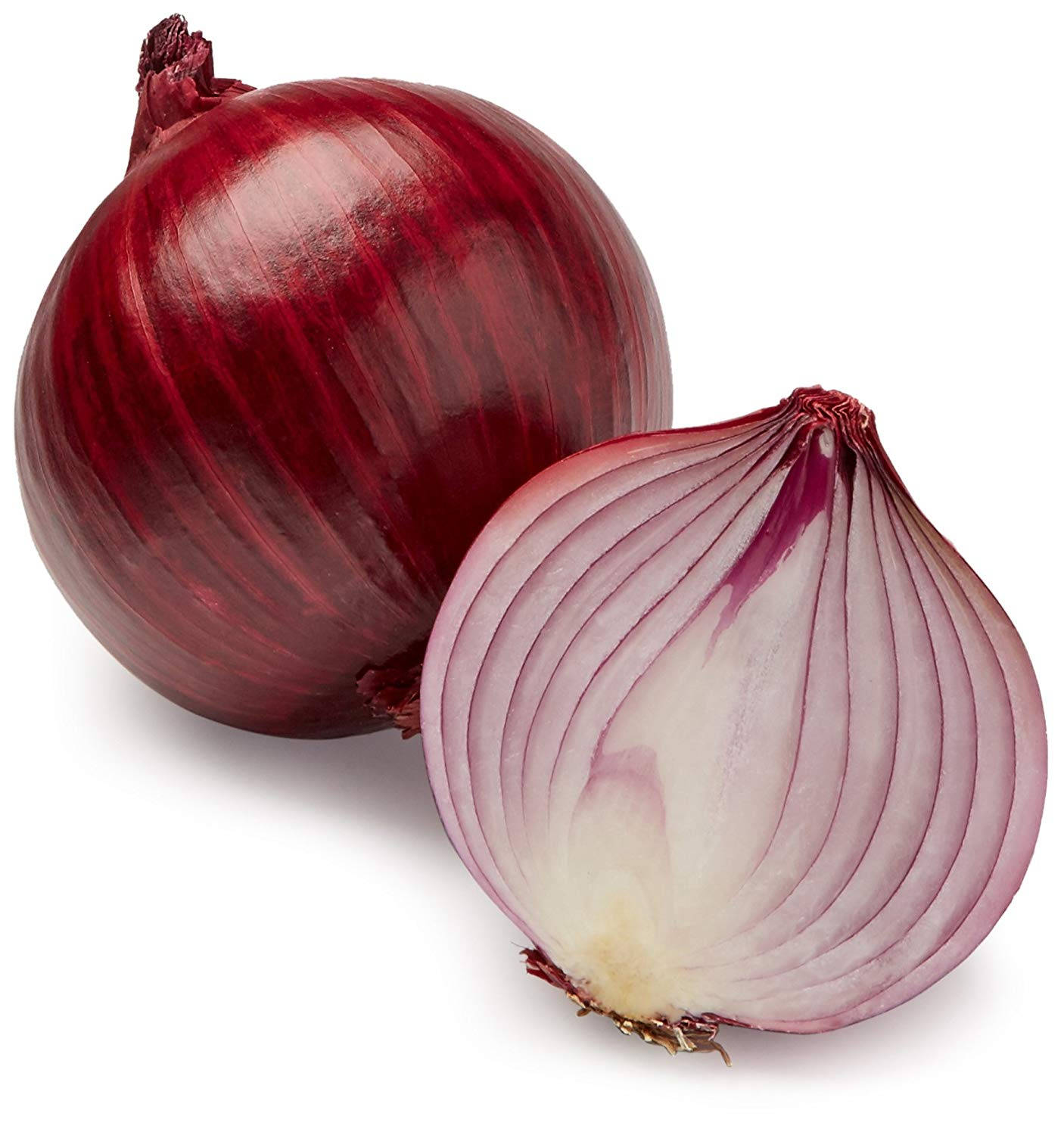 Freshly Sliced Red Onions Wallpaper