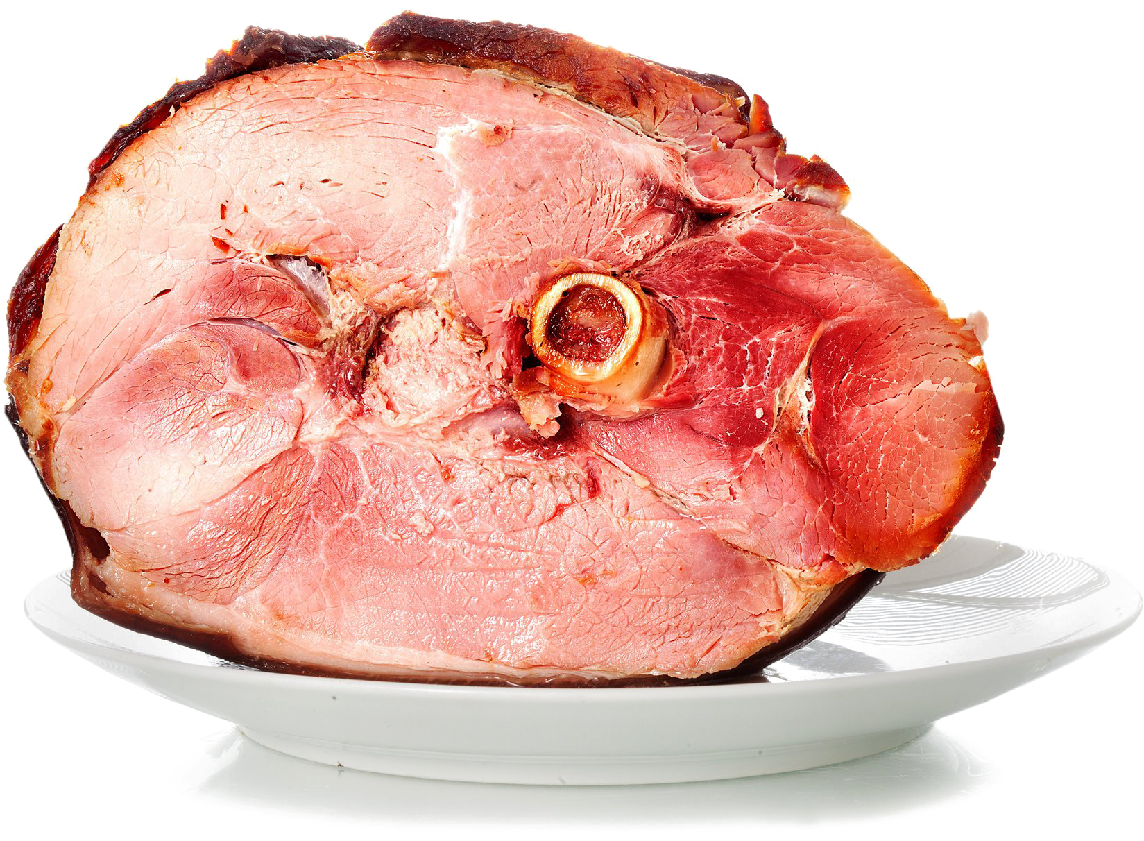 Sliced Hamon Plate PNG