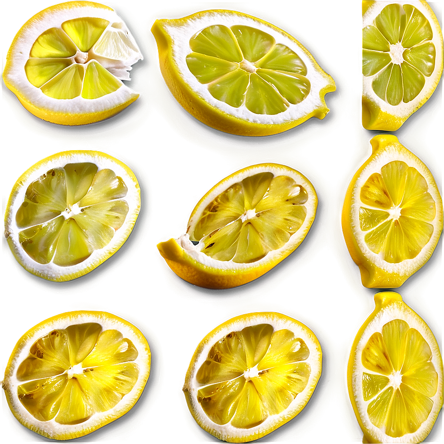 Sliced Lemons Png Maa71 PNG