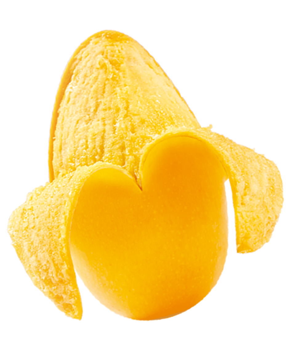 Sliced Mango Transparent Background PNG