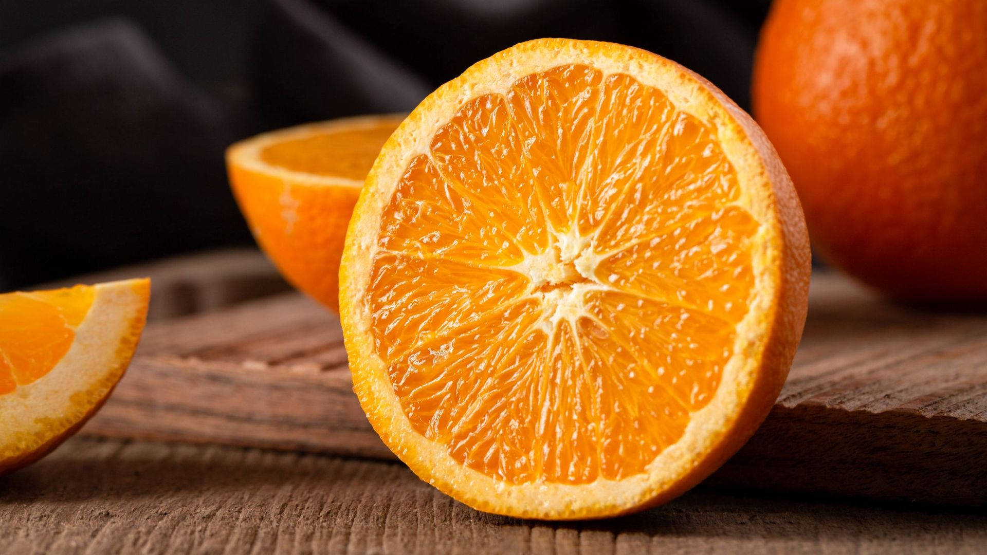 Sliced Orange Fruit