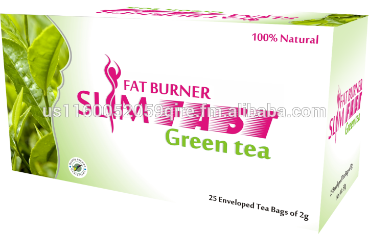 Slim Fat Burner Green Tea Box PNG