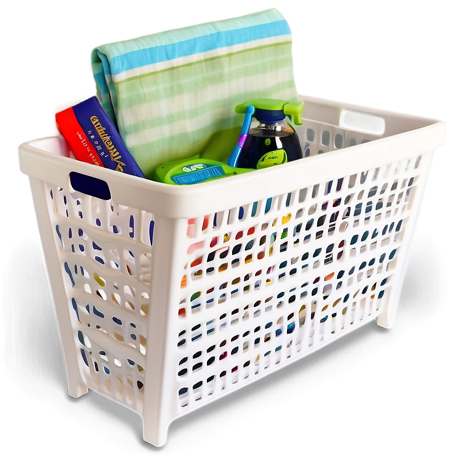 Slim Laundry Basket For Small Spaces Png 06132024 PNG