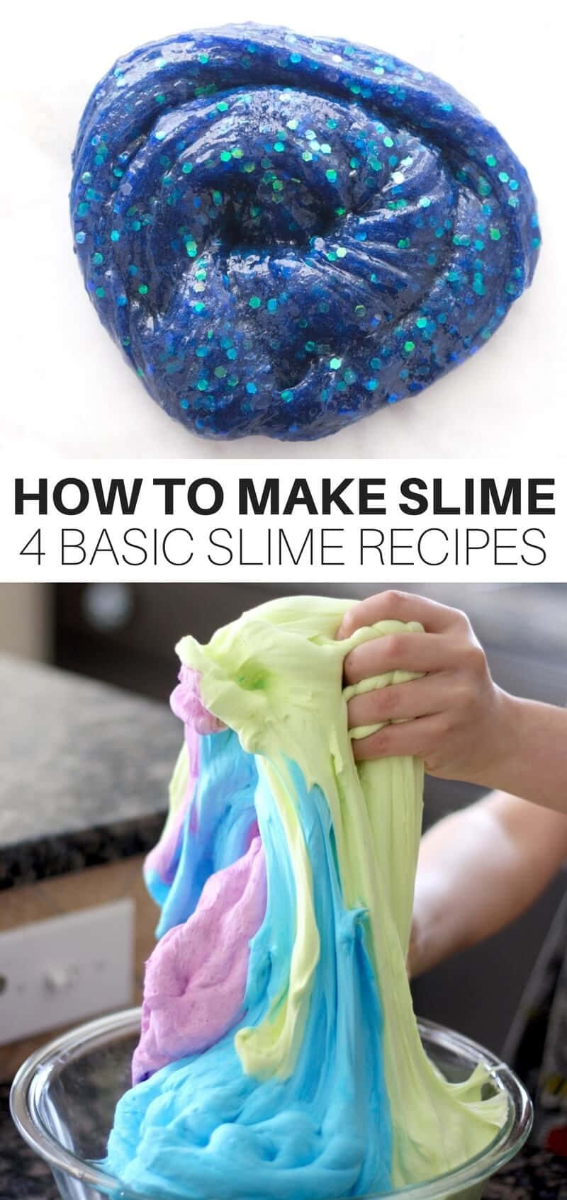 How To Make Slime 4 Basic Slime Recipes