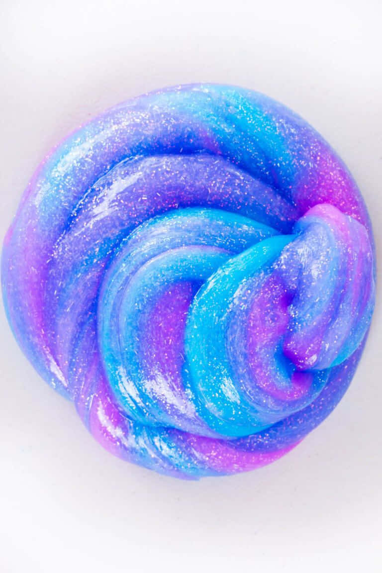 Blue Purple Swirl Slime Pictures