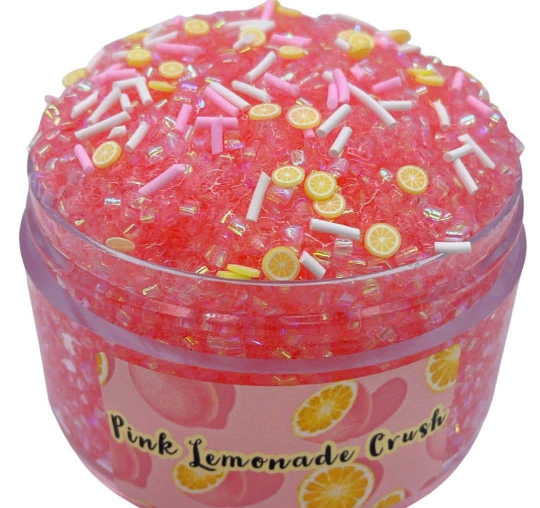Pink Lemonade Slime Pictures