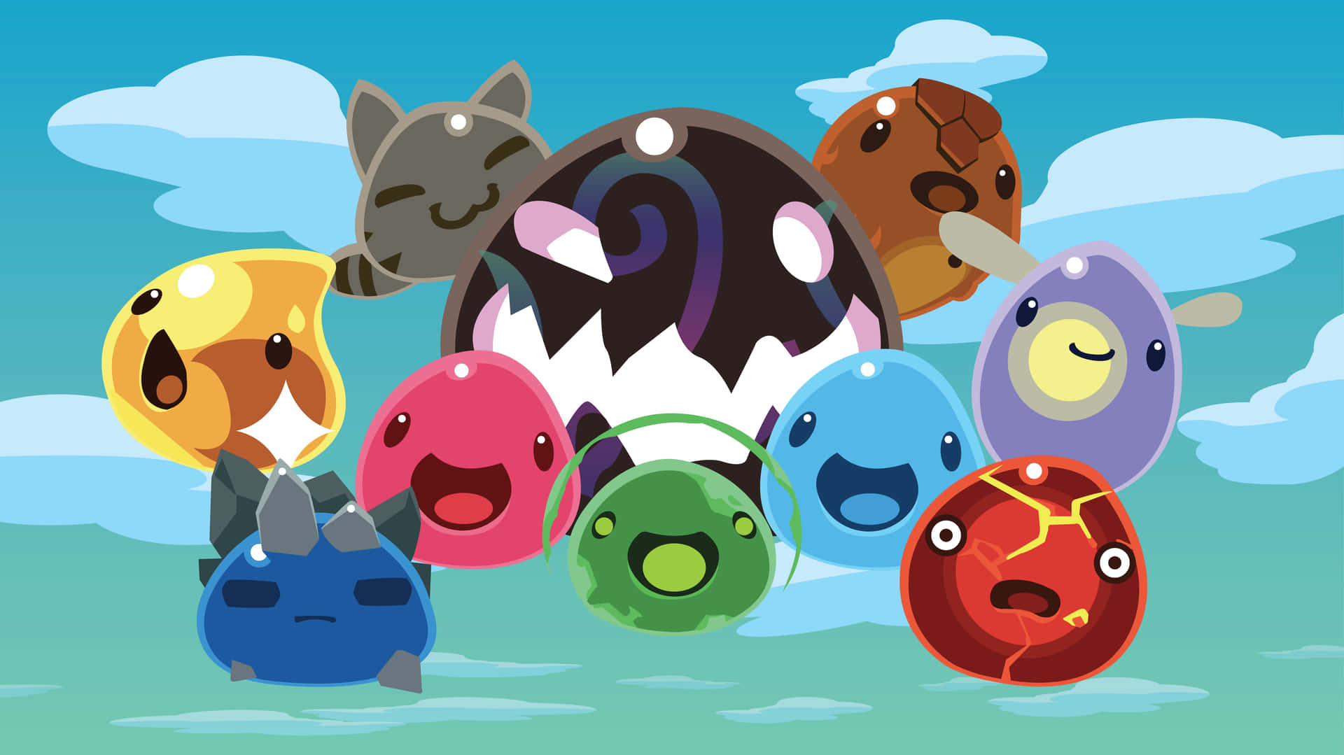Enjoy the fun and adventure of Slime Rancher! Wallpaper