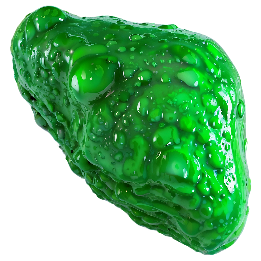 Slime Texture Green Png Iky54 PNG