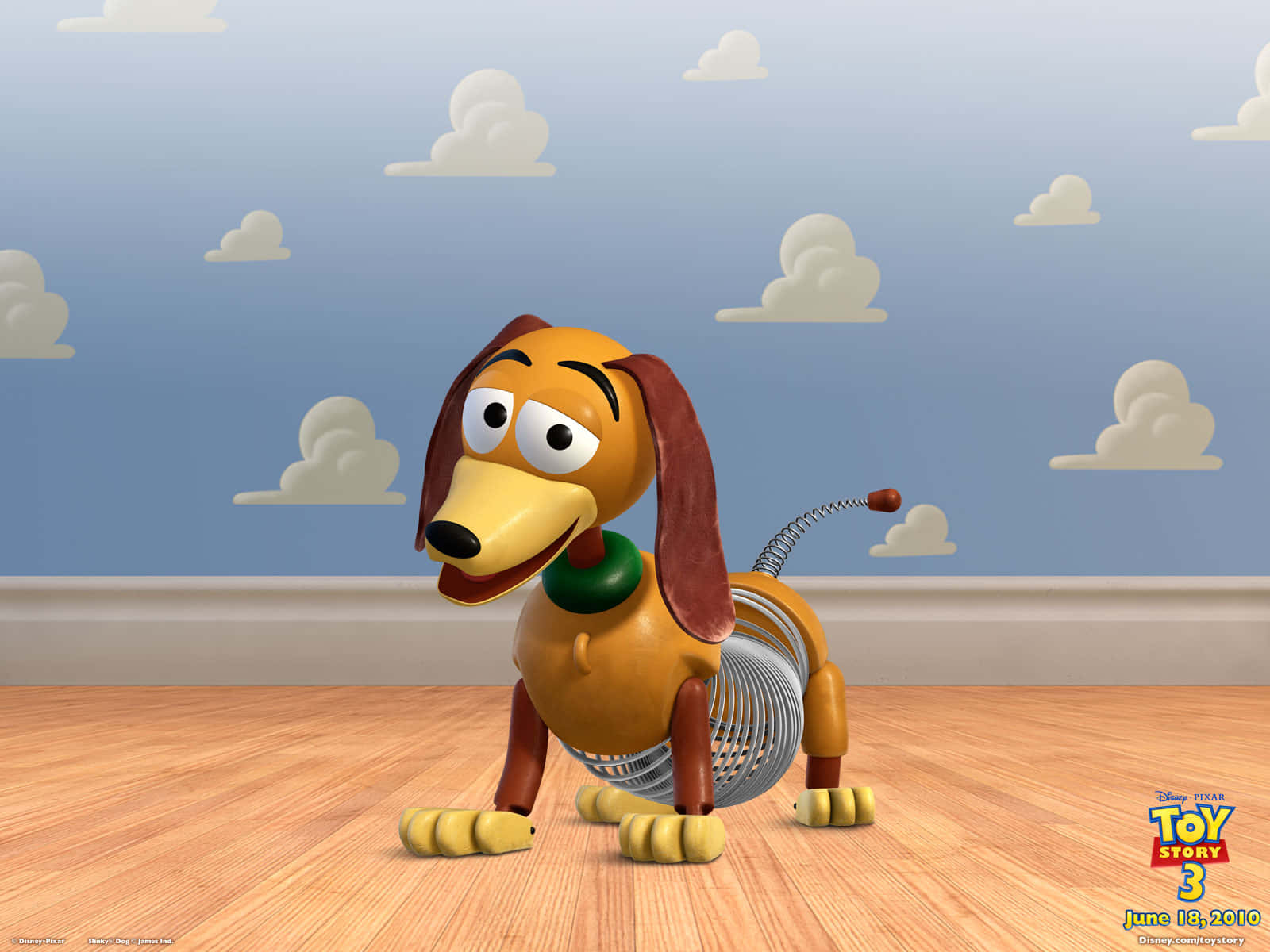 Slinky Koira Toy Story3 Mainos Taustakuva