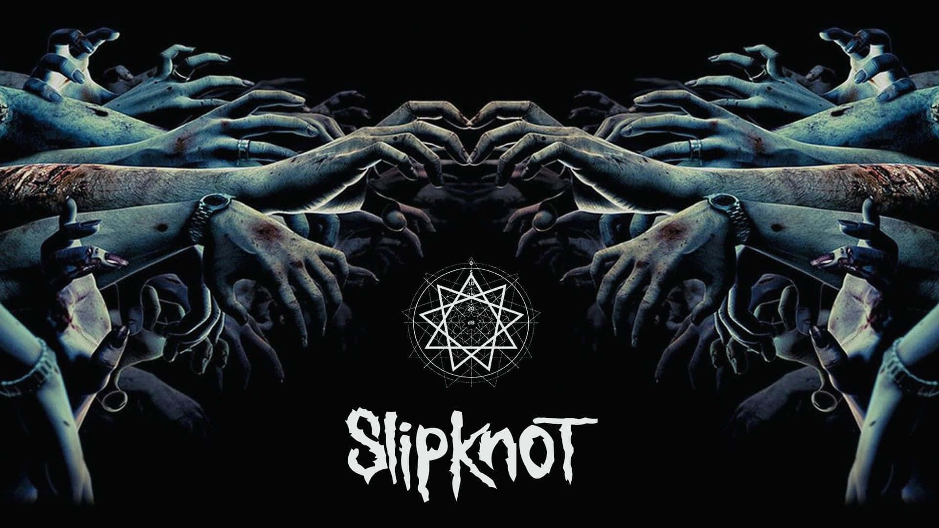 Slipknot Desktop With Dead Bloody Hands Wallpaper