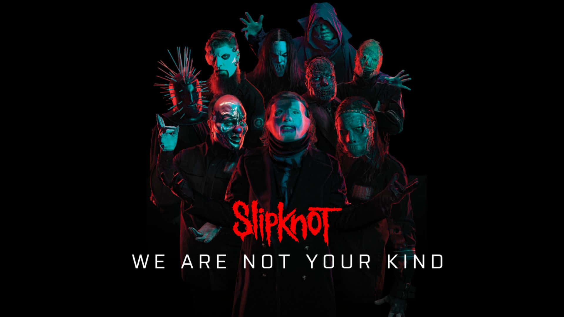 Escritoriode Slipknot No Somos De Los Tuyos Fondo de pantalla