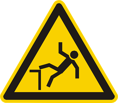 Slippery_ Surface_ Warning_ Sign PNG