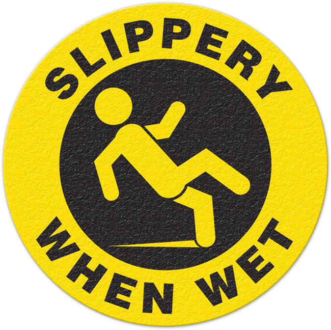 Download Slippery When Wet Sign | Wallpapers.com