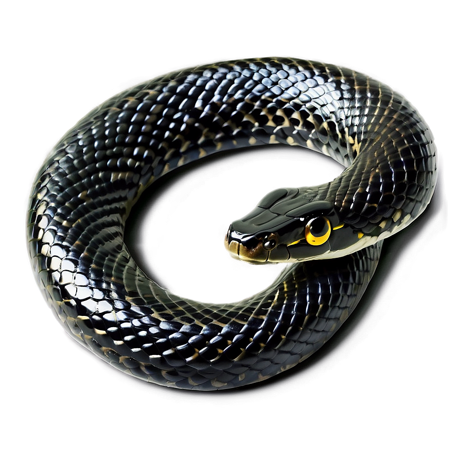 Slithering Black Snake Png Aut PNG