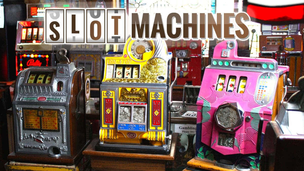 Old Fashioned Slot Machines Picture