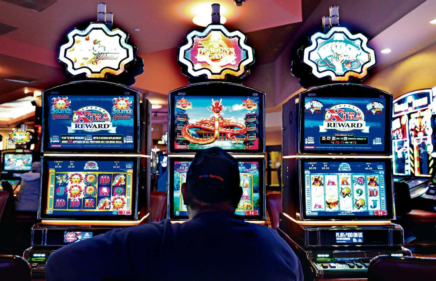 Bildpå Casino-videoautomater