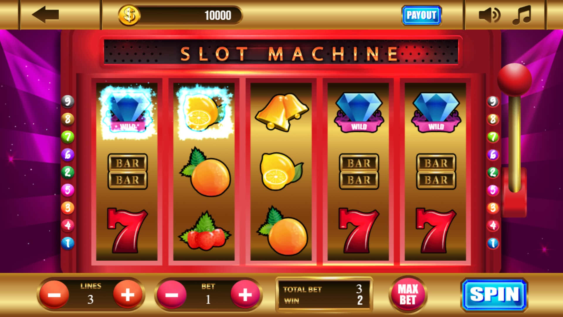Slot Machines Casino Mobile Game Picture