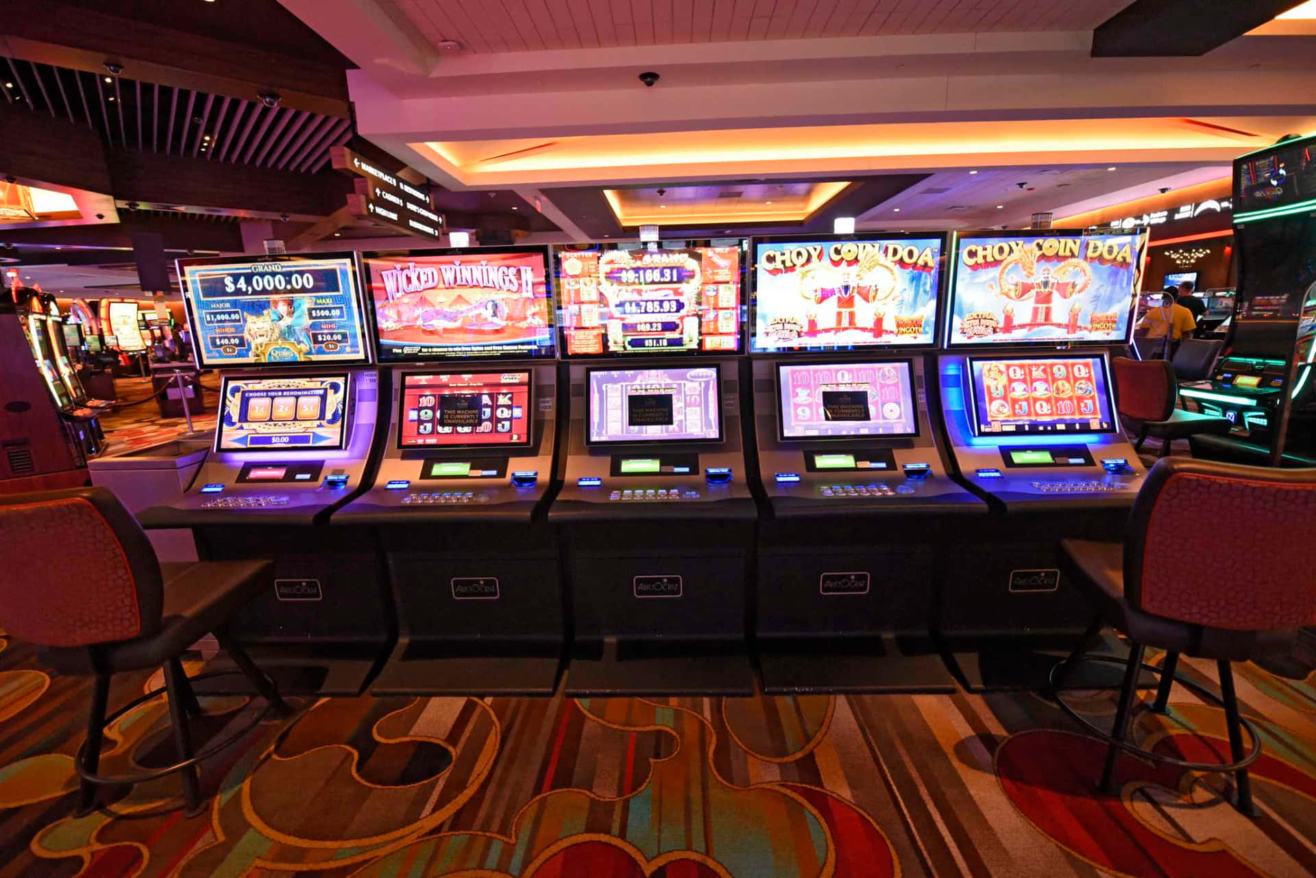 Exciting and Vibrant Slot Machines